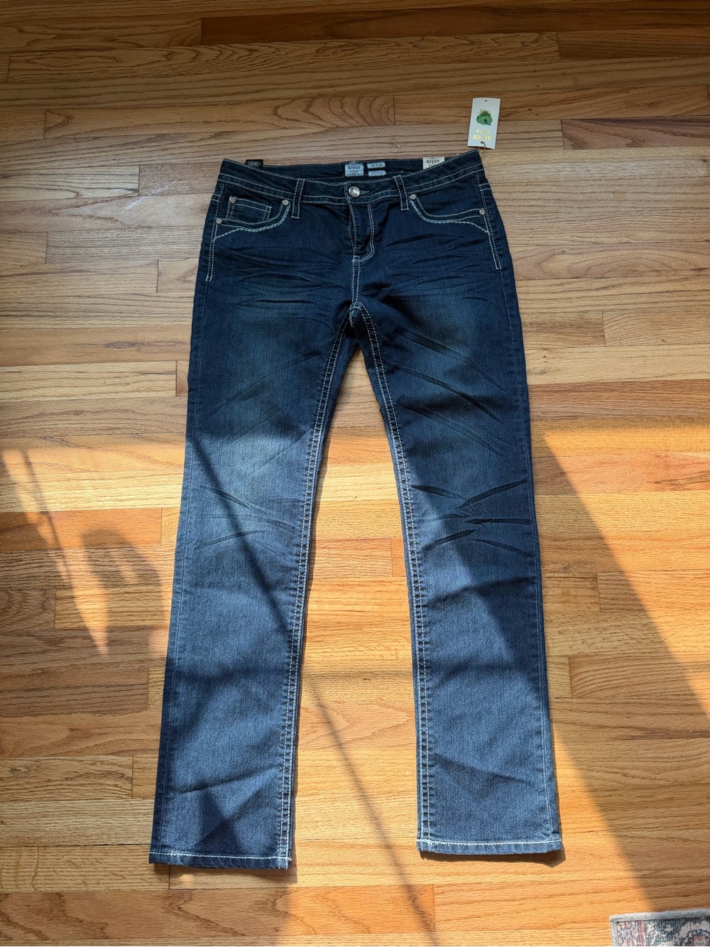 Rivet & Blues Dark Blue Straight Leg Jeans Size 31x32 NWT